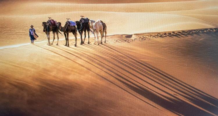 2 jours/excursion dans le désert Sahara Express ; de Marrakech au camp du désert Erg Lihoudi - Morhara Morocco Tours 5
