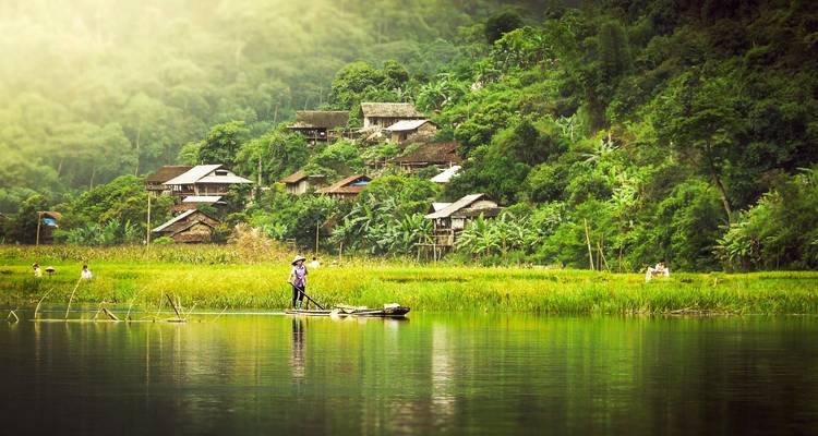 Ruta de Aventura por el Noreste de Vietnam: Ba Be - Ban Gioc 4 Días - Open Asia Travel  1