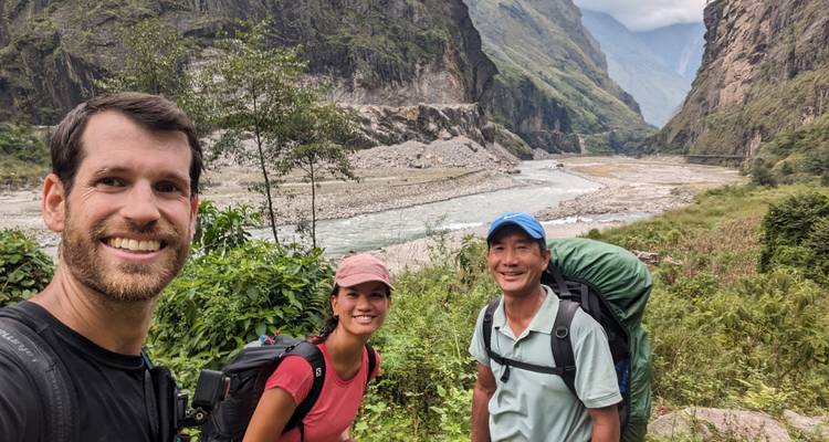 Excursión al campamento base del Manaslu - Overland Trek Nepal 10