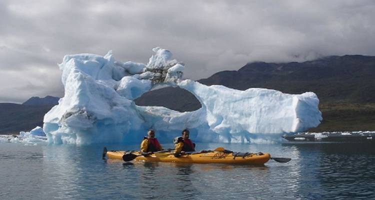 Expedición en kayak y senderismo por el hielo - desde Dinamarca - Tasermiut 1