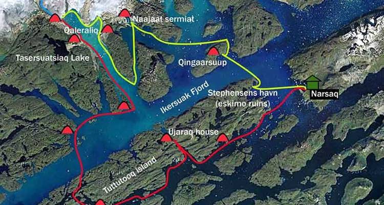 Kayak and Ice Trekking Expedition 2 weeks (from Iceland) - Tasermiut 7