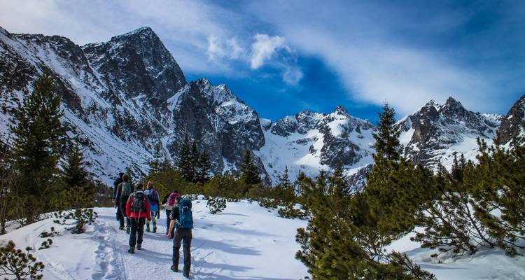 Trek hivernale dans les Hautes Tatras en Slovaquie - Slovakation 1