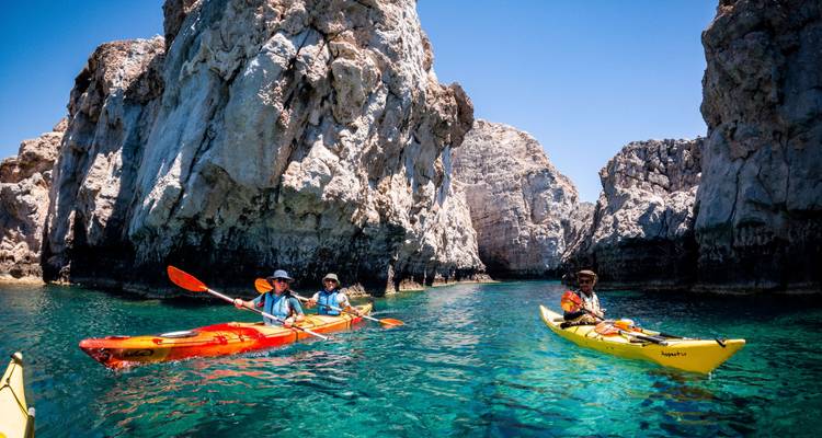 8 jours de kayak de mer dans le Dodécanèse - Trekking Hellas Rhodes 6