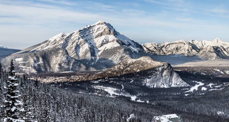 Ski The Canadian Rockies: Banff National Park - Landsby 1