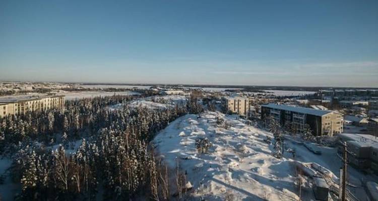 Yellowknife et les aurores boréales - Landsby 1