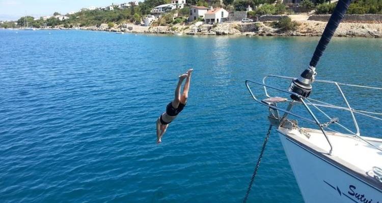 Croisière familiale pour les familles avec adolescents au départ de Zadar en Croatie - Sailorama Segelreisen 6