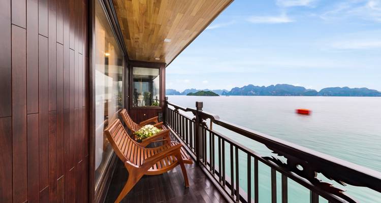 2-Day Ha Long Bay - Lan Ha Bay 5-Star Cruise Private Balcony Cabin - Ha Long Bay Lux Cruises Tours 6
