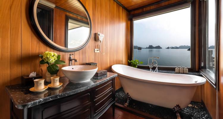 2-Day Ha Long Bay - Lan Ha Bay 5-Star Cruise Private Balcony Cabin - Ha Long Bay Lux Cruises Tours 8