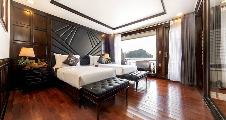 2-Day Ha Long Bay - Lan Ha Bay 5-Star Cruise Private Balcony Cabin - Ha Long Bay Lux Cruises Tours 10