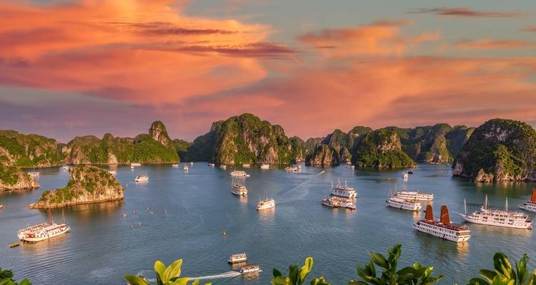 Croisière d'une journée dans la baie d'Ha Long, grotte, kayak, baignade, déjeuner, bus - Ha Long Bay Lux Cruises Tours 2