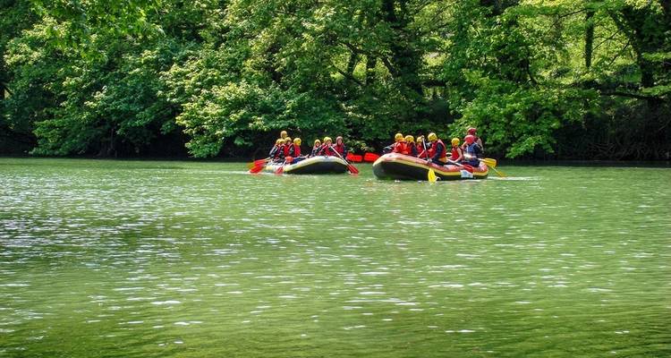 Rafting à Pineios dans la vallée de Tempe, Thessalie - Greek Adventure 1