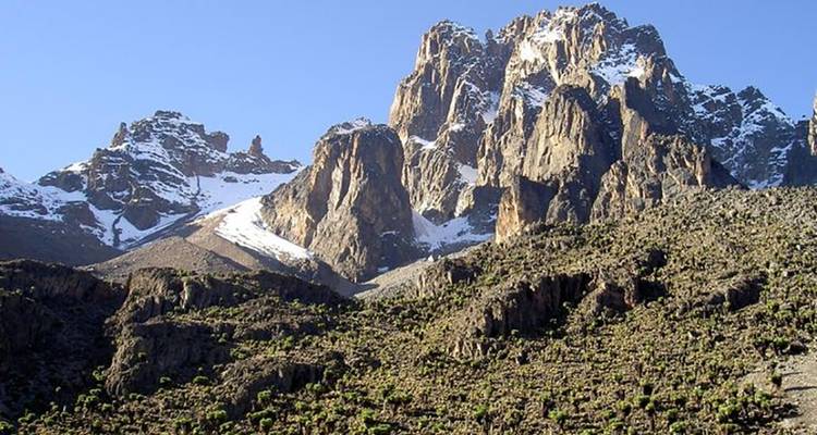 Escalada de 6 días al monte Kenia por la ruta Chogoria Sirimon - Great Lake Expedition 1