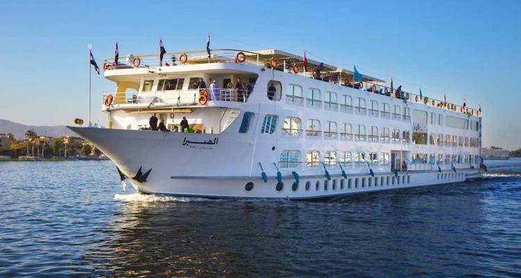 Aventura única de 7 días en crucero por el Nilo: Asuán, Luxor, Abu Simbel desde el Cairo en tren - Egypt cruise travel 5