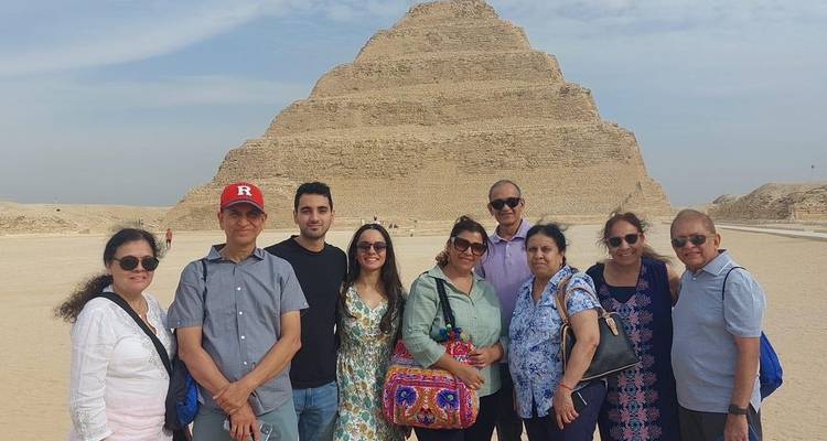 Circuito privado de un día: las grandes pirámides de Guiza, la Esfinge y Saqqara en 1 día - Egypt cruise travel 1