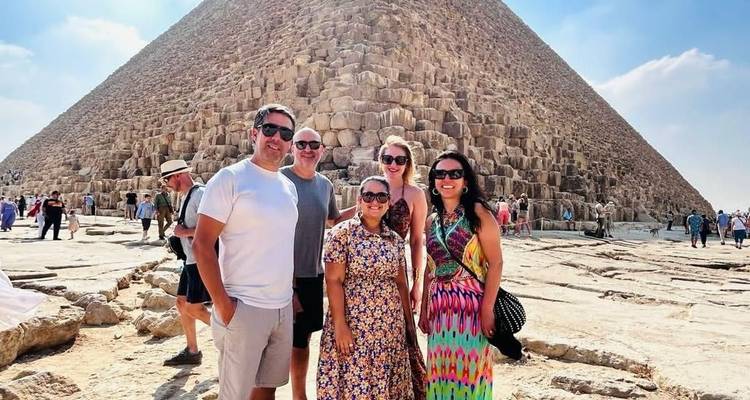 Circuito privado de un día: las grandes pirámides de Guiza, la Esfinge y Saqqara en 1 día - Egypt cruise travel 4
