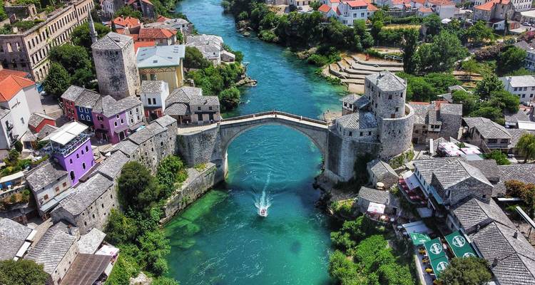 Tour des Balkans : 5 pays en 7 jours Bosnie - Croatie - Monténégro - Albanie - Macédoine du Nord - Tour Mage 4