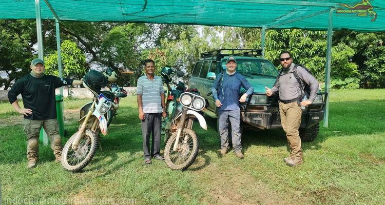 Phnom Penh Off-road Motorcycle Tour To Kampong Cham, Kratie , Stung Treng And Ta Seng - DNQ Travel 2