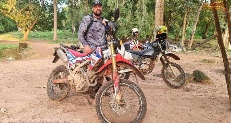 Northeast Phnom Penh Motorbike Tour to Kampong Cham, Kratie, Mondulkiri, Ratanakiri, Stung Treng and Ta Seng - DNQ Travel 2