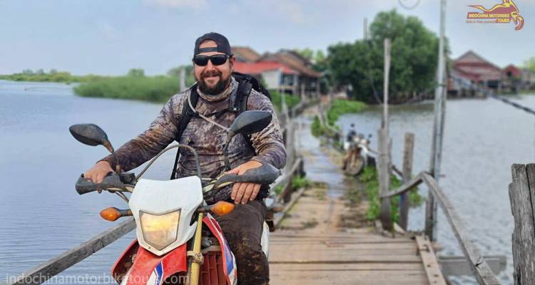 Northeast Phnom Penh Motorbike Tour to Kampong Cham, Kratie, Mondulkiri, Ratanakiri, Stung Treng and Ta Seng - DNQ Travel 4