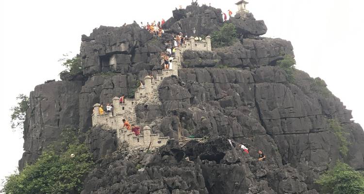 1 journée d'excursion à la pagode Bai Dinh - grotte Trang An - grotte Mua (Ninh Binh) ( rejoindre l'excursion) - Ideal Travel Asia 7