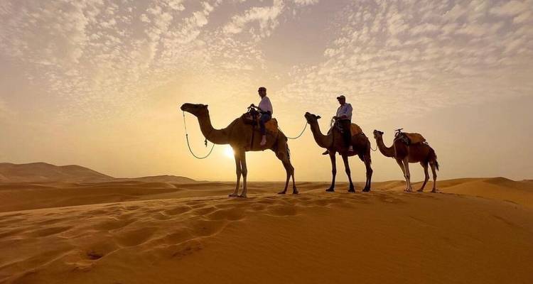 Circuit privé de 4 jours dans le désert du Sahara au départ de Marrakech : Promenade à dos de chameau et camp de luxe - Morocco Flawless Travels 4