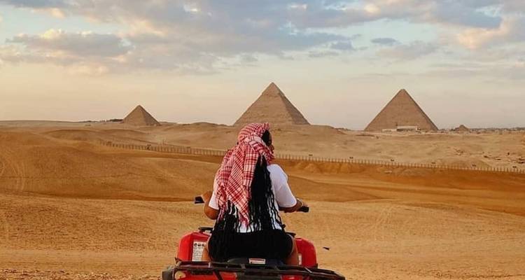 Desert Safari By Quad Bike at Giza Pyramids - Experience Egypt Tours 2