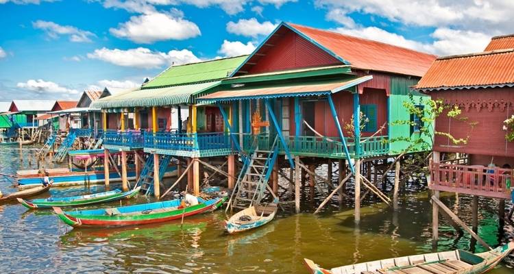 Private Floating Village Cruise at Tonle Sap Lake and City Tour - About Cambodia Travel & Tours 10