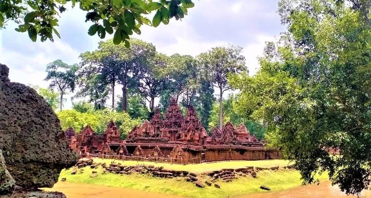 Jungle Trekking at Kbal Spean and Banteay Srei with Cambodia Landmine Museum Private Tour - About Cambodia Travel & Tours 6