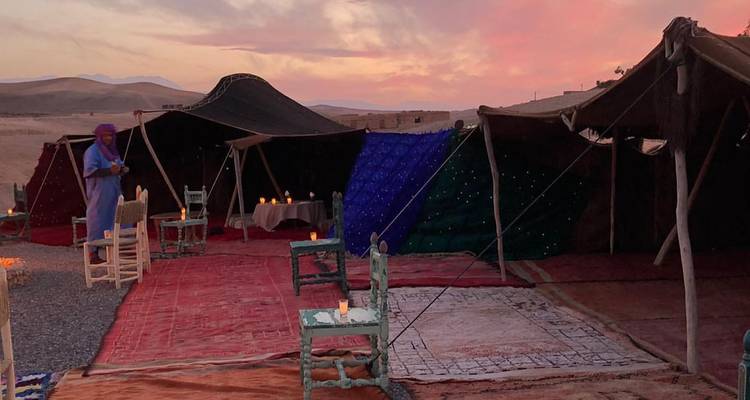 Dîner spectacle : Expérience à dos de chameau dans le désert d'Agafay - Morocco Trip Travel 1