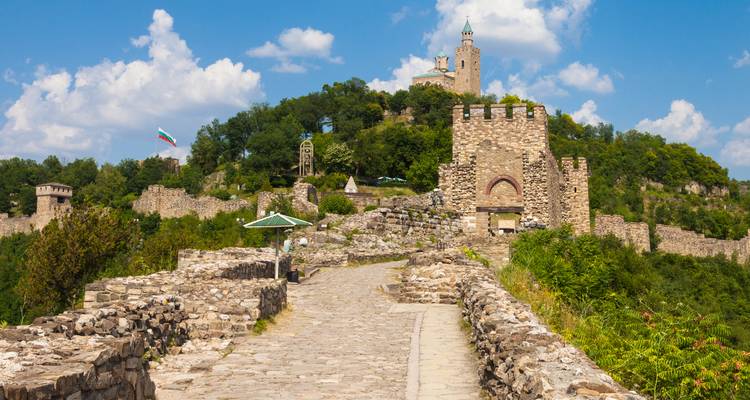 Forteresse de Tsarevets à Veliko Tarnovo, Bulgarie
