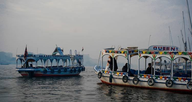 2 Horas de Paseo en Falucho al Atardecer por el Río Nilo Desde el Hotel Luxor o el Crucero por el Nilo - Egypt Gift Tours 4