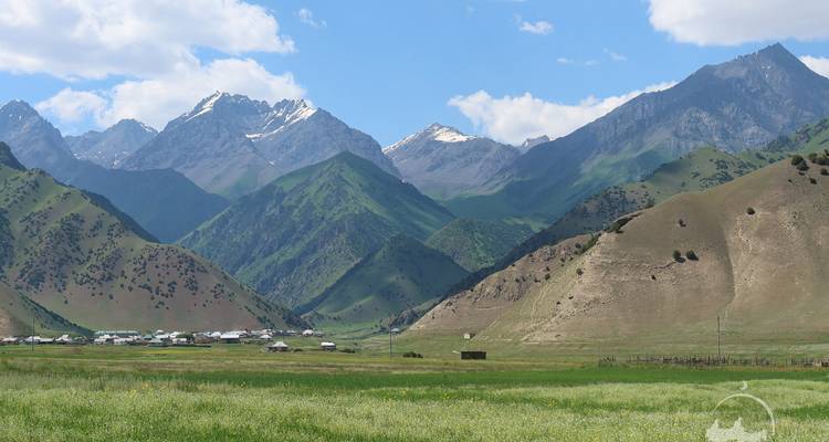 In Tian-Shan and Pamir mountains (15 days) - Central Asia Travel LP  9