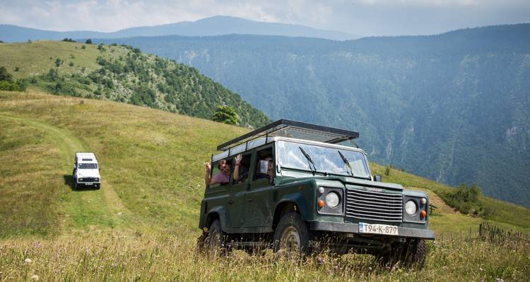 Safari en jeep dans le parc national de Sutjeska : Perućica - Prijevor, BiH - RaftingClub TaraSport 2