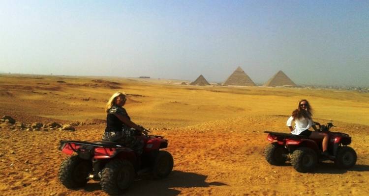 Quad Bike Ride In The Pyramids Of Giza - Marko Egypt Tours 1