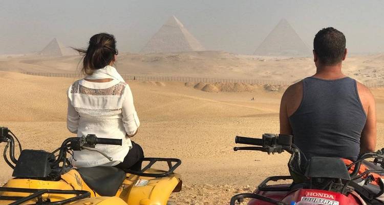 Quad Bike Ride In The Pyramids Of Giza - Marko Egypt Tours 2