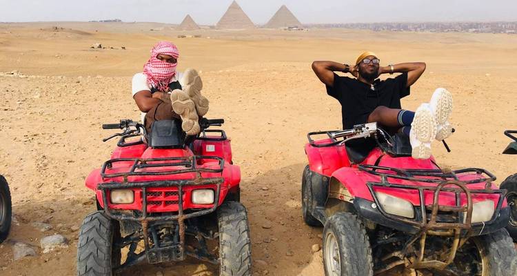 Quad Bike Ride In The Pyramids Of Giza - Marko Egypt Tours 3