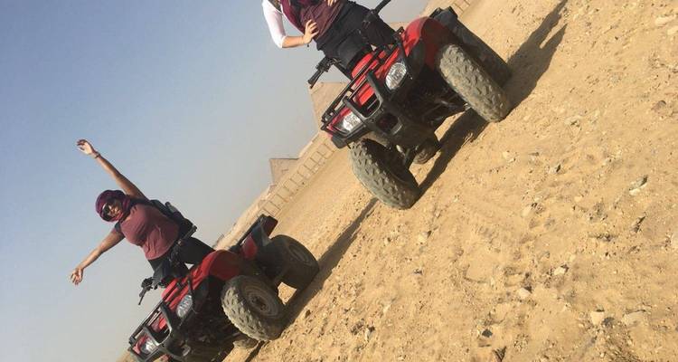 Quad Bike Ride In The Pyramids Of Giza - Marko Egypt Tours 4