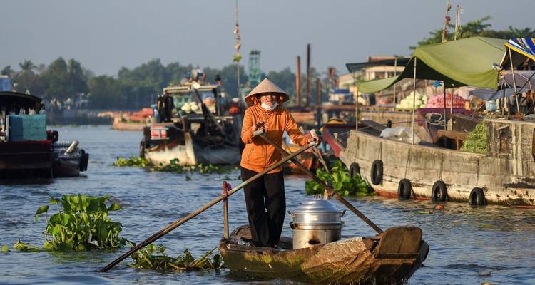 Vietnam haut de gamme : Croisière sur le mythique Mékong (La vie sur le fleuve) 12 jours/11 nuits - Ideal Travel Asia 4