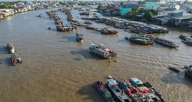 Vietnam haut de gamme : Croisière sur le mythique Mékong (La vie sur le fleuve) 12 jours/11 nuits - Ideal Travel Asia 6