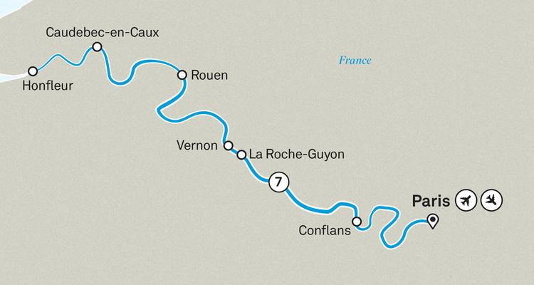 Les points forts de la Normandie et de la Seine 2025 - 8 jours - Scenic Luxury Cruises & Tours 1