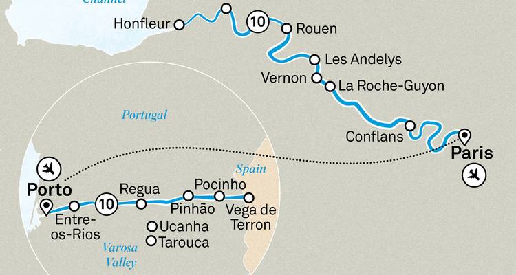 Inolvidable Duero y Gemas del Sena - Scenic Luxury Cruises & Tours 1