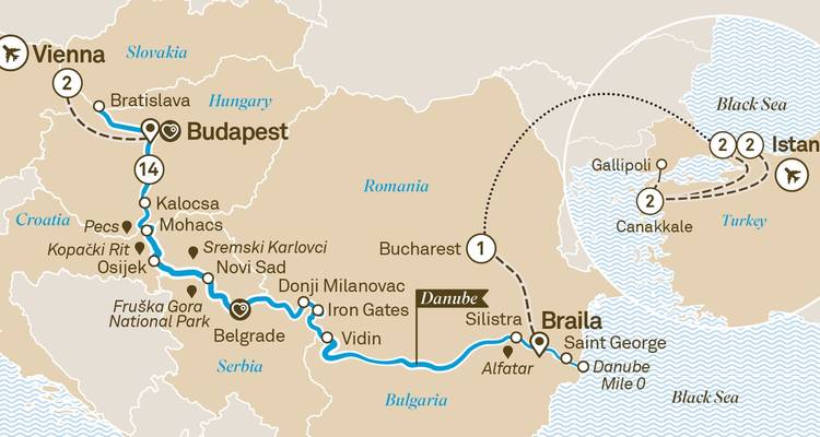 Découverte du Bas-Danube avec Vienne et Istanbul - 2025 - Scenic Luxury Cruises & Tours 4