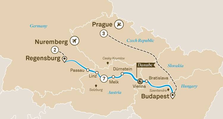 Marchés de Noël du Danube avec Nuremberg et Prague - Scenic Luxury Cruises & Tours 2