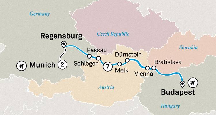 Joyas del Danubio con Múnich 2025 - 10 Días (from Múnich to Budapest) - Scenic Luxury Cruises & Tours 1