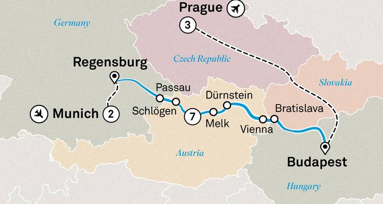 Gems of the Danube with Munich & Prague 2025 - 13 Days (from Munich to Prague) - Scenic Luxury Cruises & Tours 1