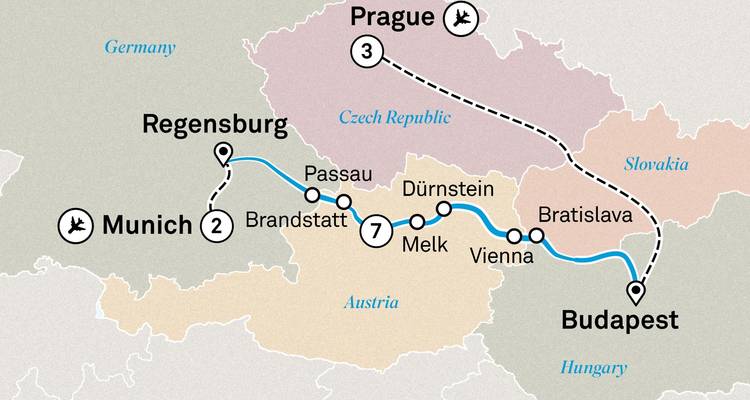 Gems of the Danube with Munich & Prague 2025 - 13 Days (from Prague to Munich) - Scenic Luxury Cruises & Tours 1