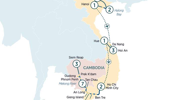 Gran Vuelta a Vietnam y Camboya 2024-2025|2025-2026 - Emerald Cruises 1