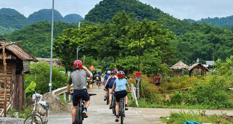 Ciclismo Norte de Vietnam: Hanói - Mai Chau - Pu Luong 4 días - Vietnam By Bike 1