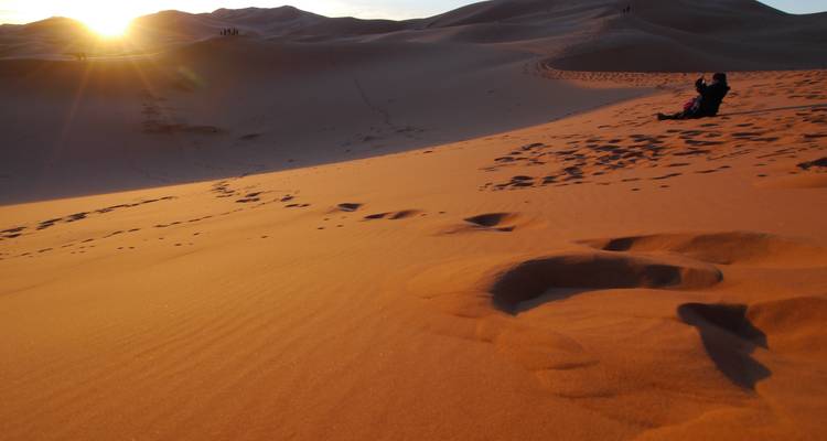 Circuit de 2 jours dans le désert du Sahara depuis Marrakech jusqu'aux dunes d'Erg Lihoudi - Morocco Sahara Desert Travel 8