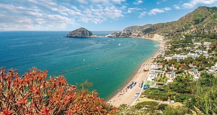 Littoral pittoresque avec des plages de sable et des falaises rocheuses